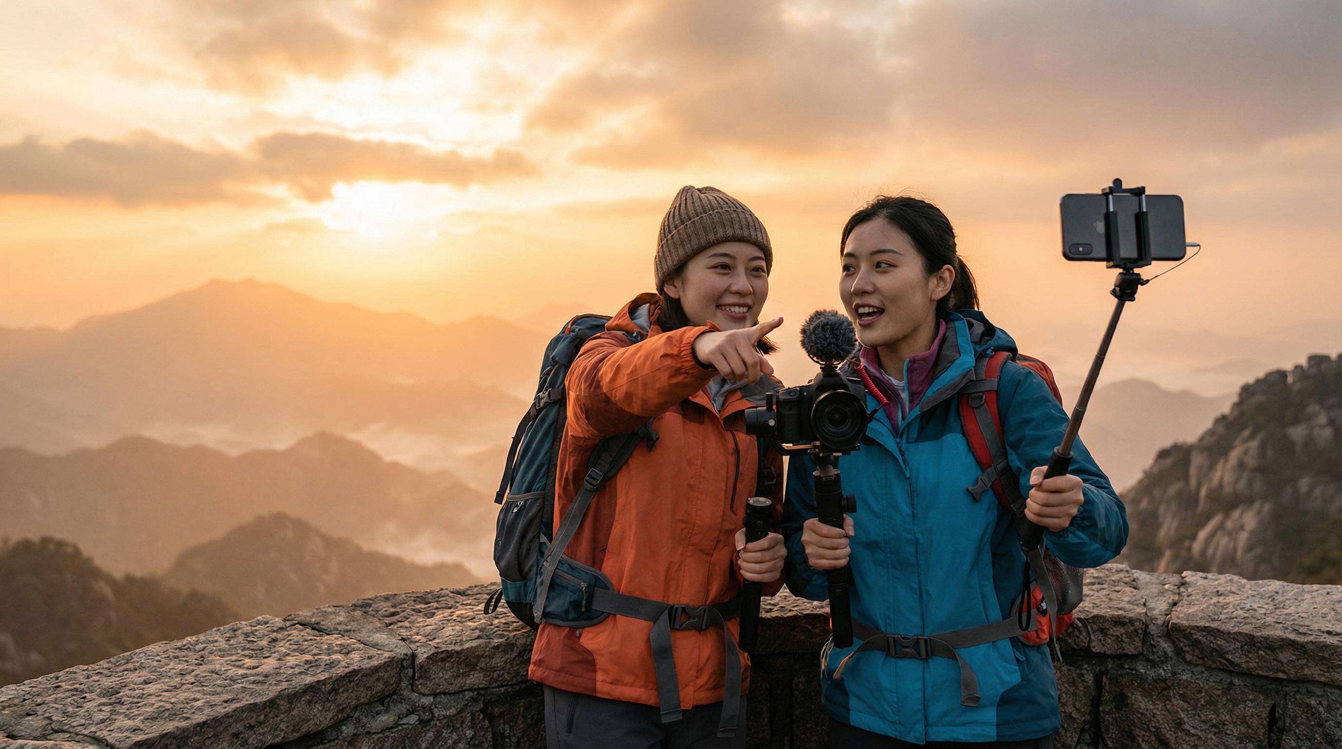 国产主播旅行视频